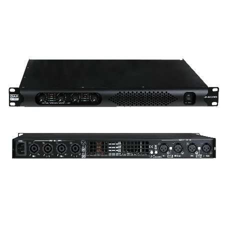 DAP QI-4600 4 x600w p/channel Amp